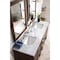 James Martin Vanities Addison 72in Double Vanity, Mid-Century Acacia w/ 3 CM Carrara White Top E444-V72-MCA-3CAR - alternate 3